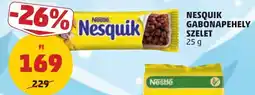 PENNY Nesquik Gabonapehely szelet ajánlat