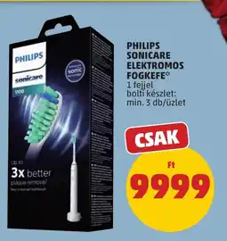 PENNY Philips Sonicare elektromos fogkefe ajánlat