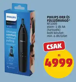 PENNY Philips Orr és fülszőrvágó ajánlat