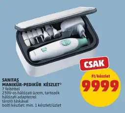 PENNY Sanitas Manikűr-pedikűr készlet ajánlat