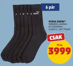 PENNY Puma zokni ajánlat