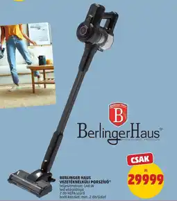 PENNY BerlingerHaus Vezetéknélküli porszívó ajánlat