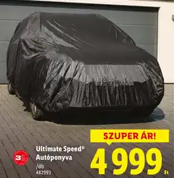 Lidl Ultimate Speed Autóponyva ajánlat