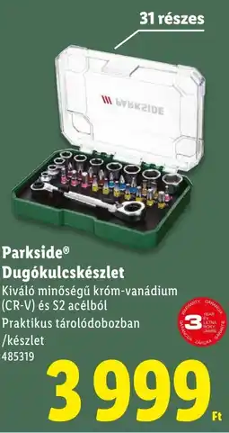 Lidl Parkside Dugókulcskészlet ajánlat