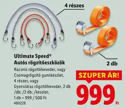 Lidl Ultimate Speed Autós rögzítőeszközök ajánlat