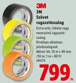Lidl 3M Szövet ragasztószalag ajánlat
