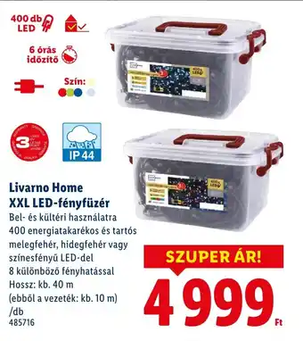 Livarno Home XXL LED-fényfüzér