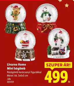 Lidl Livarno Home Mini hógömb ajánlat