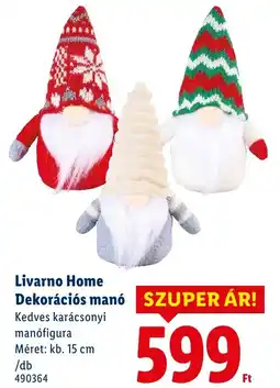 Lidl Livarno Home Dekorációs manó ajánlat