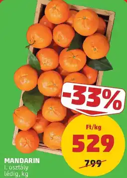 PENNY Mandarin ajánlat