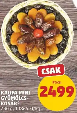 PENNY Kalifa Mini gyümölcs-kosár ajánlat