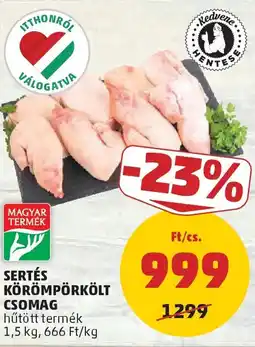 PENNY Sertés körömpörkölt csomag ajánlat