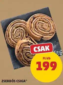 PENNY Zserbós csiga ajánlat