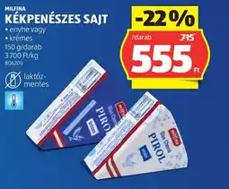 ALDI Milfina kékpenészes sajt ajánlat