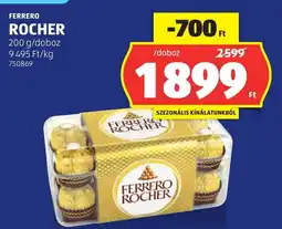 ALDI Ferrero rocher ajánlat