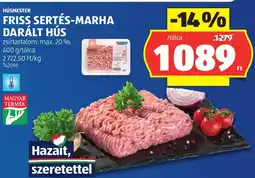 ALDI Húsmester friss sertés-marha darált hús ajánlat