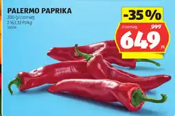 ALDI Palermo paprika ajánlat