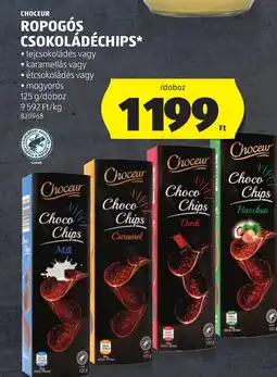 ALDI Choceur ropogós csokoládéchips ajánlat