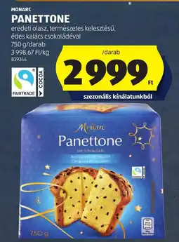ALDI Monarc panettone ajánlat