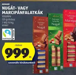 ALDI Monarc nugát-vagy marcipánfalatkák ajánlat