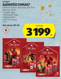 ALDI Old spice ajándékcsomag ajánlat