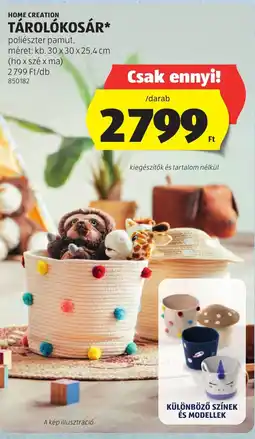 ALDI Home creation tárolókosár ajánlat