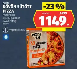 ALDI Pizz'ah kövön sütött pizza ajánlat