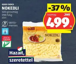 ALDI Good choice nokedli ajánlat