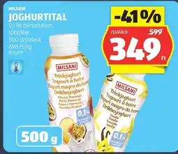 ALDI Milsani joghurtital ajánlat