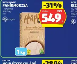 ALDI Happy harvest pan storckrmorzsa ajánlat