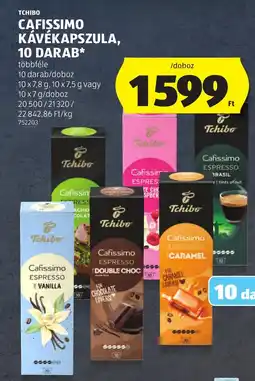 ALDI Tchibo cafissimo kávékapszula ajánlat