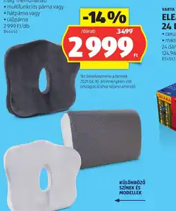 ALDI Home office párna ajánlat