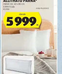 ALDI Novitesse állíthat párna ajánlat
