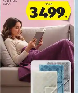 ALDI Home creation strukturált pléd ajánlat
