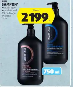 ALDI Syoss sampon ajánlat