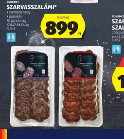 ALDI GOURMET SZARVASSZALÁMI ajánlat