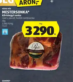 ALDI Pápai hús mestersonka ajánlat