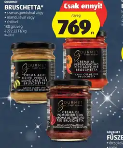 ALDI GOURMET BRUSCHETTA ajánlat