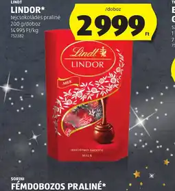 ALDI Lindt lindor ajánlat