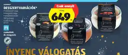 ALDI GOURMET DESSZERTVARIÁCIK ajánlat