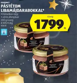 ALDI PÁSTÉTOM LIBAMÁJDARABOKKAL ajánlat