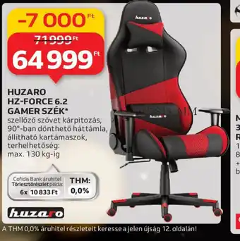 Huzaro hz-force 6.2 gamer szék