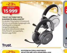 Auchan Trust gxt498 forta gaming fejhallgat ajánlat