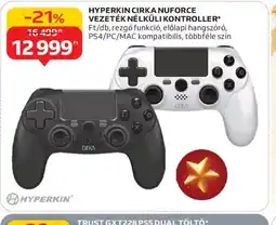 Auchan Hyperkin cirka nuforce vezeték nélküli kontroller ajánlat