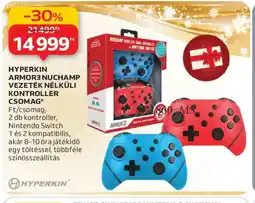 Auchan Hyperkin armor3 nuchamp vezeték nélküli kontroller csomag ajánlat