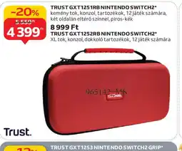Auchan Trust gxt1251rb nintendo switch2 ajánlat