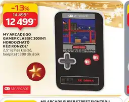 Auchan My arcade go gamer classic 300in1 hordozhat kézikonzol ajánlat