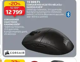 Auchan Corsair m55 vezetékes gaming egér ajánlat