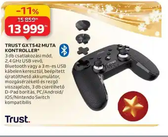 Auchan Trust gxt542 muta kontroller ajánlat