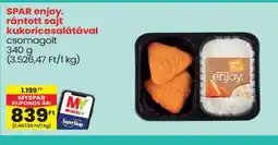 Spar SPAR enjoy. rántott sajt kukoricasalátával ajánlat
